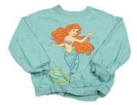 Mentolová mikina S Ariel Disney