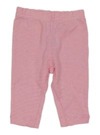 Růžovo-bílé pruhované tepláky carter's