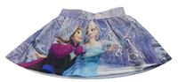 Lila sukně s Elsou a Annou zn. Disney