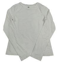 Bílé triko H&M