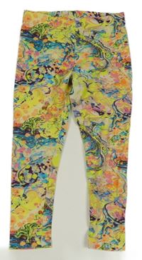 Barevné vzorované legíny Next