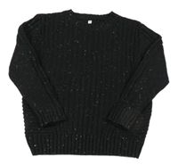 Černý vlněný svetr M&S