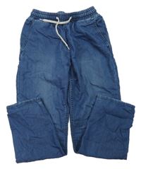 Modré jogger rifle H&M