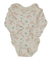 Bílo-růžové body s králíky Pep&Co