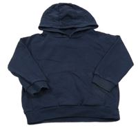 Tmavomodrá mikina s kapucí F&F