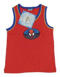 Nové - červené tílko se Spidermanem 