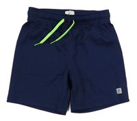 Tmavomodré sportovní kraťasy H&M
