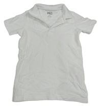 Bílé polo tričko M&S