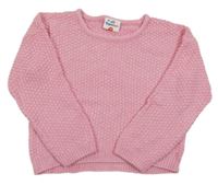 Růžový svetr Topolino