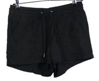 Dámské černé volné kraťasy H&M