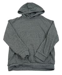 Šedá melírovaná mikina s kapucí zn. M&S