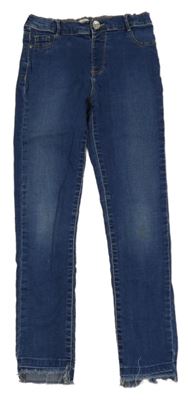 Tmavomodré skinny rifle River Island