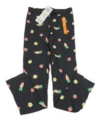 Nové - tmavošedé legíny s obrázky Pep&Co