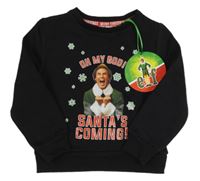 Nové - Černá mikina s Elfem 