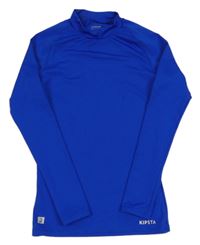 Cobaltově modré funkční triko Kipsta 