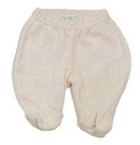 Světlerůžovo-bílé puntíkaté sametové polodupky Ergee