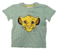 Světlekhaki tričko se Simbou H&M