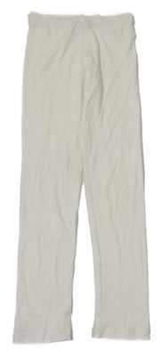 Bílé žebrované legíny H&M
