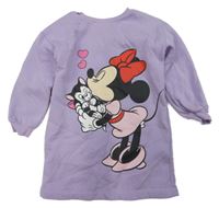 Lila teplákové šaty s Minnie H&M