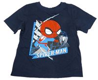 Tmavomodré tričko se Spider-manem 