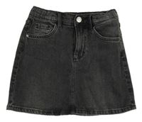 Tmavošedá riflová sukně H&M