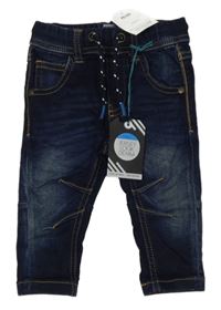 Nové - Tmavomodré rifle Next