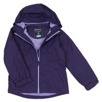 Lilková šusťáková funkční bunda s kapucí Mountain Warehouse