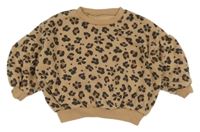 Béžová oversize mikina se vzorem Matalan