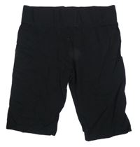 Černé legínové kraťasy 