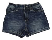 Tmavomodré riflové kraťasy H&M