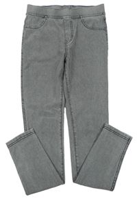 Šedé džegíny H&M