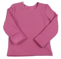 Růžové zeteplené sportovní triko Primark