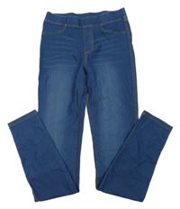 Modré džegíny H&M