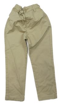 Béžové plátěné chino kalhoty Denim Co. 