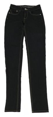 Černé skinny elastické rifle Vingino 