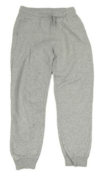 Šedé melírované tepláky H&M