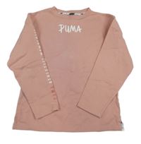 Pudrová mikina s logem PUMA