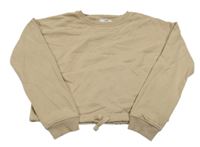 Béžová crop mikina C&A