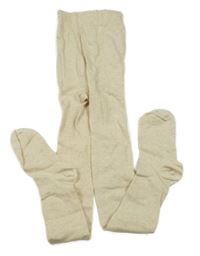 Smetanovo-světlešedobéžové melírované punčocháče alive