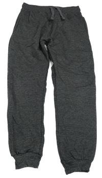 Tmavošedé melírované tepláky Y.F.K.