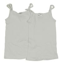 2x - Bílá košilka HERMKO