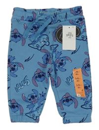 Nové - modré tepláky se Stitchem PRIMARK