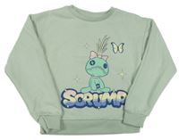 Světleolivová mikina se Scrumpem PRIMARK