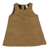 Hnědé semišové šaty H&M