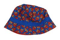 Modrý šusťákový klobouk s Angry Birds H&M