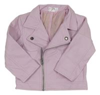 Lila koženkový podšitý křivák Ergee