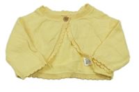 Žluté svetrové bolerko George