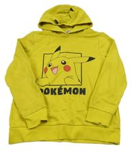 Žlutá mikina s Pikachu a kapucí C&A