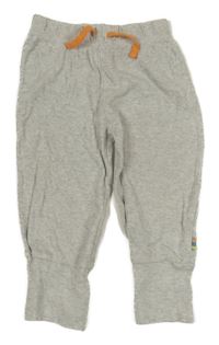 Šedé melírované lehké tepláky Mothercare