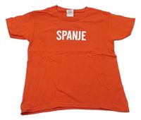 Červené tričko s nápisem Gildan